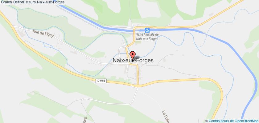 plan défibrillateurs Naix-aux-Forges