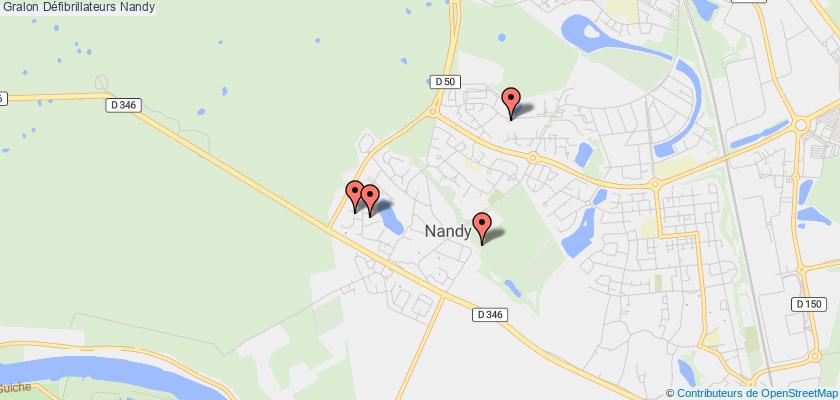 plan défibrillateurs Nandy