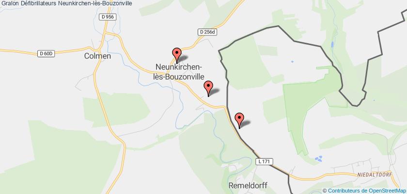 plan défibrillateurs Neunkirchen-lès-Bouzonville