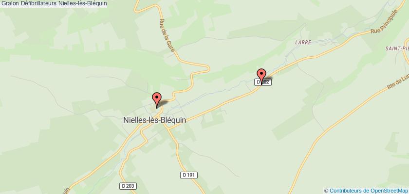 plan défibrillateurs Nielles-lès-Bléquin