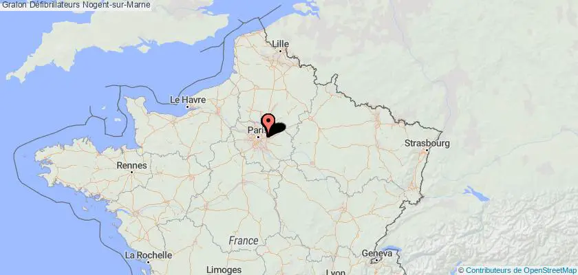 plan défibrillateurs Nogent-sur-Marne