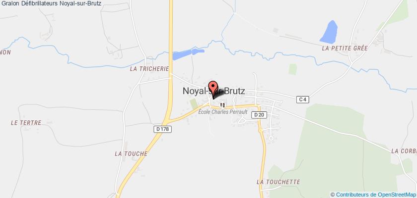 plan défibrillateurs Noyal-sur-Brutz