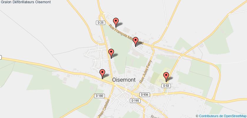 plan défibrillateurs Oisemont