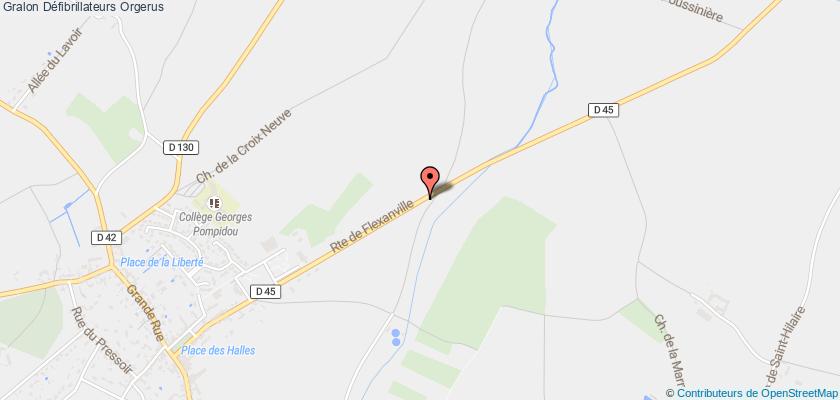 plan défibrillateurs Orgerus