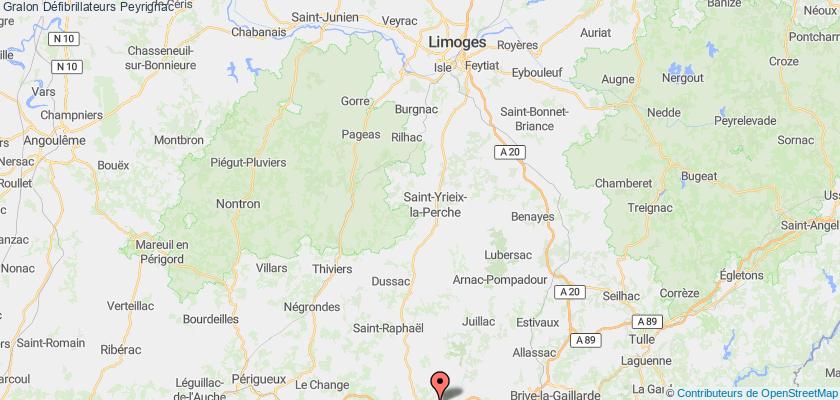 Défibrillateurs Peyrignac liste des DAE de la commune de Peyrignac 2