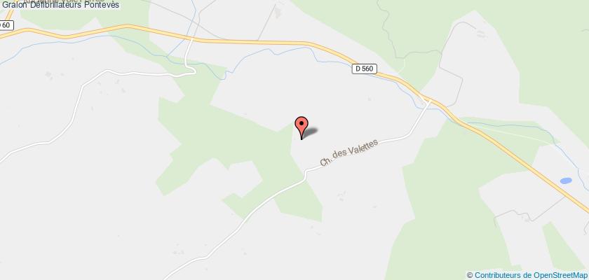 plan défibrillateurs Pontevès