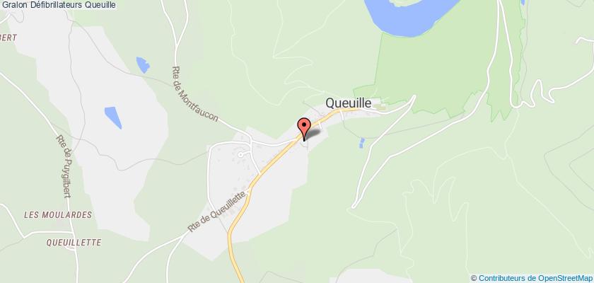 plan défibrillateurs Queuille