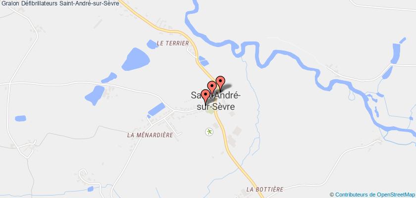 plan défibrillateurs Saint-André-sur-Sèvre
