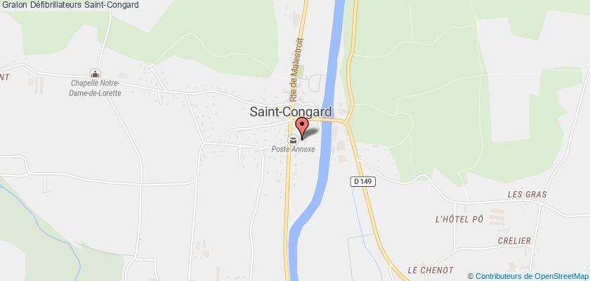 plan défibrillateurs Saint-Congard