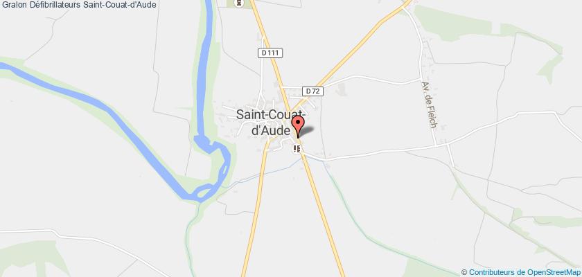 plan défibrillateurs Saint-Couat-d'Aude