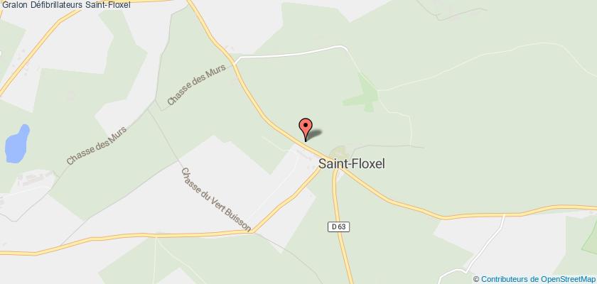plan défibrillateurs Saint-Floxel