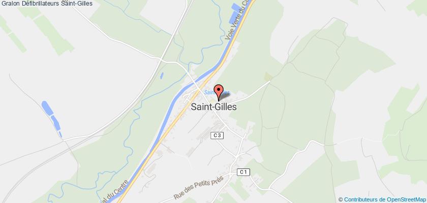 plan défibrillateurs Saint-Gilles