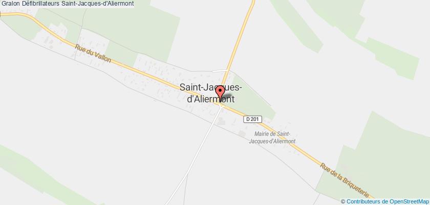 plan défibrillateurs Saint-Jacques-d'Aliermont