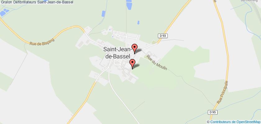 plan défibrillateurs Saint-Jean-de-Bassel