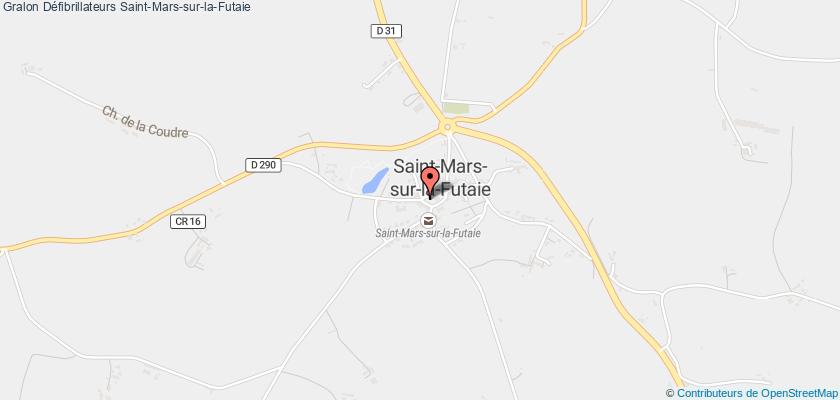 plan défibrillateurs Saint-Mars-sur-la-Futaie