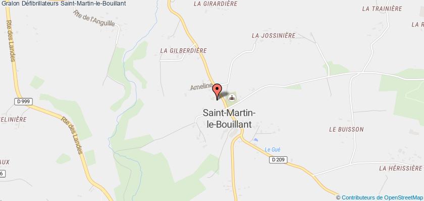 plan défibrillateurs Saint-Martin-le-Bouillant