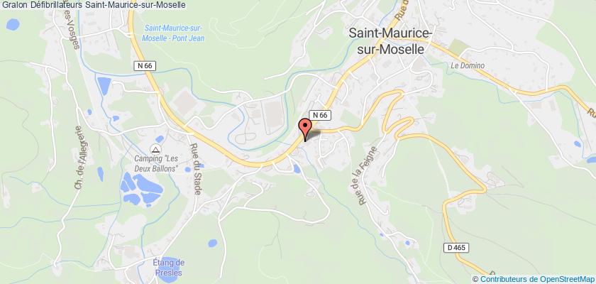 plan défibrillateurs Saint-Maurice-sur-Moselle