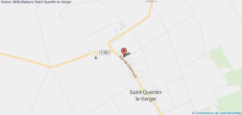 plan défibrillateurs Saint-Quentin-le-Verger