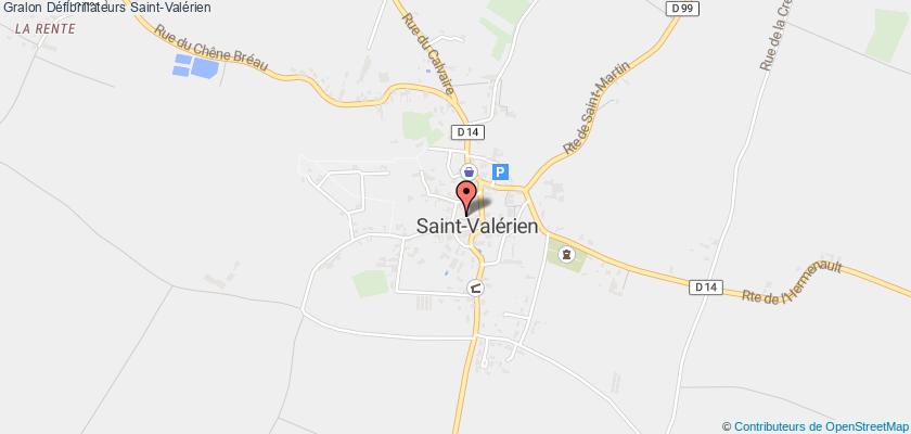 plan défibrillateurs Saint-Valérien