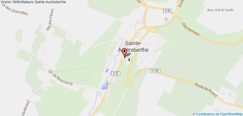 plan défibrillateurs Sainte-Austreberthe