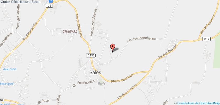 plan défibrillateurs Sales