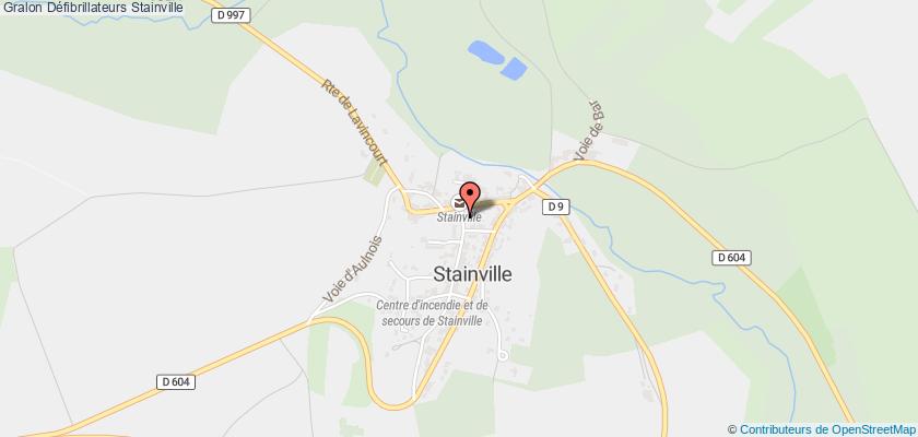 plan défibrillateurs Stainville