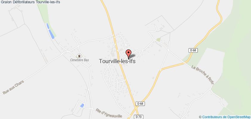 plan défibrillateurs Tourville-les-Ifs