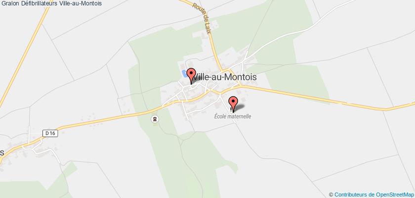 plan défibrillateurs Ville-au-Montois