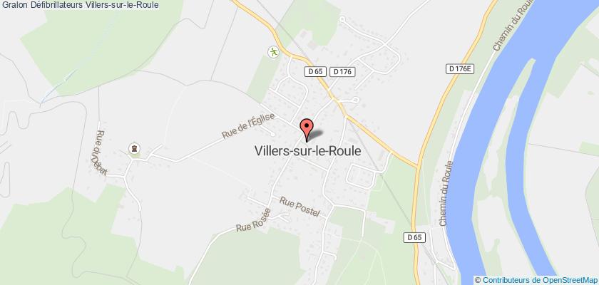 plan défibrillateurs Villers-sur-le-Roule
