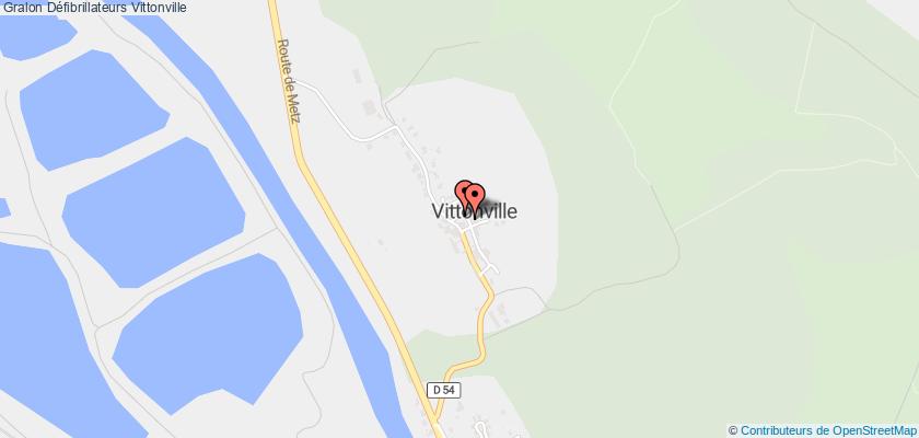 plan défibrillateurs Vittonville