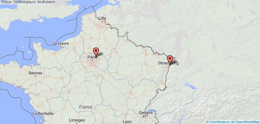 plan défibrillateurs Wolfisheim