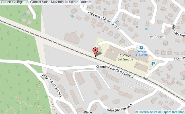 Collège Lei Garrus SaintMaximinlaSainteBaume école public