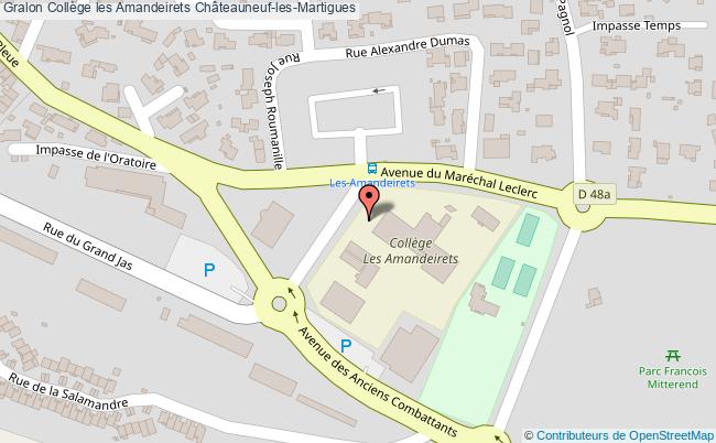 College Les Amandeirets Chateauneuf Les Martigues Ecole Public