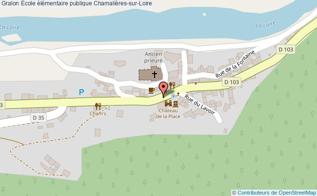 plan École élémentaire Publique Chamalières-sur-loire Chamalières-sur-Loire