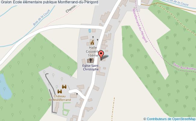 plan École élémentaire Publique Montferrand-du-périgord Montferrand-du-Périgord