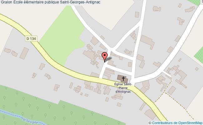 plan École élémentaire Publique Saint-georges-antignac Saint-Georges-Antignac
