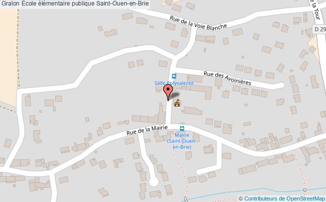 plan École élémentaire Publique Saint-ouen-en-brie Saint-Ouen-en-Brie