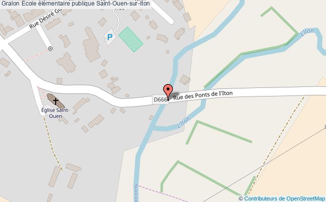 plan École élémentaire Publique Saint-ouen-sur-iton Saint-Ouen-sur-Iton