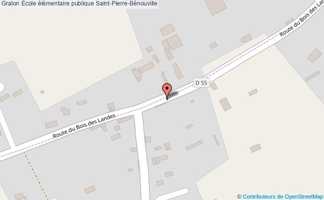 plan École élémentaire Publique Saint-pierre-bénouville Saint-Pierre-Bénouville