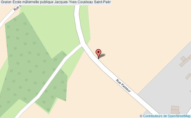 plan École Maternelle Publique Jacques-yves Cousteau Saint-paër Saint-Paër