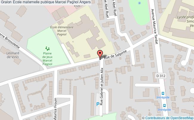 plan École Maternelle Publique Marcel Pagnol Angers Angers