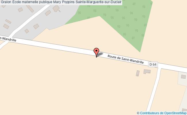 plan École Maternelle Publique Mary Poppins Sainte-marguerite-sur-duclair Sainte-Marguerite-sur-Duclair