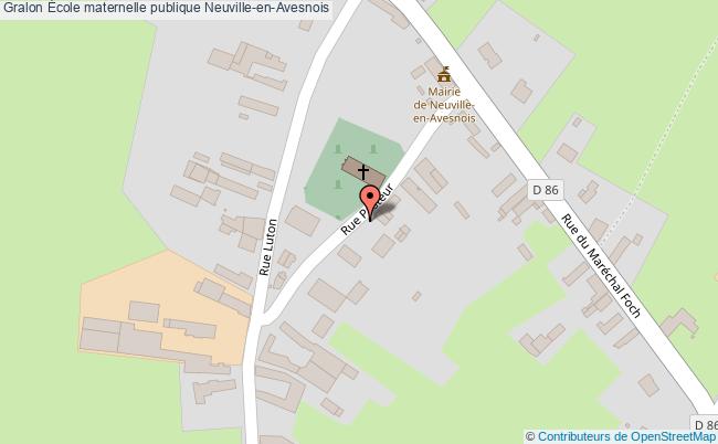 plan École Maternelle Publique Neuville-en-avesnois Neuville-en-Avesnois