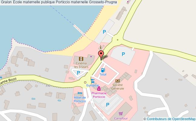 plan École Maternelle Publique Porticcio Maternelle Grosseto-prugna Grosseto-Prugna