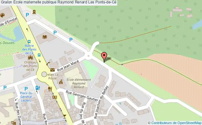 plan École Maternelle Publique Raymond Renard Les Ponts-de-cé Les Ponts-de-Cé