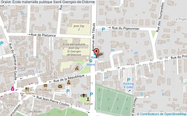 plan École Maternelle Publique Saint-georges-de-didonne Saint-Georges-de-Didonne