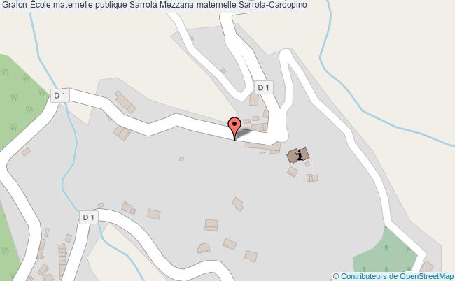 plan École Maternelle Publique Sarrola Mezzana Maternelle Sarrola-carcopino Sarrola-Carcopino