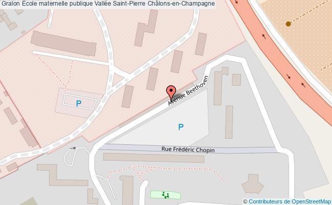 plan École Maternelle Publique Vallée Saint-pierre Châlons-en-champagne Châlons-en-Champagne