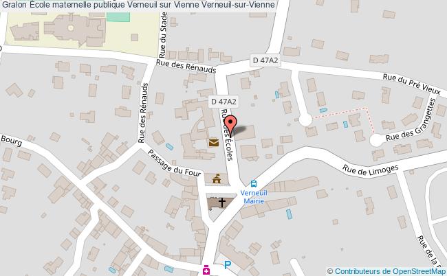 plan École Maternelle Publique Verneuil Sur Vienne Verneuil-sur-vienne Verneuil-sur-Vienne