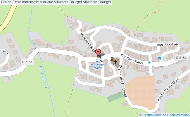 plan École Maternelle Publique Villarodin Bourget Villarodin-bourget Villarodin-Bourget